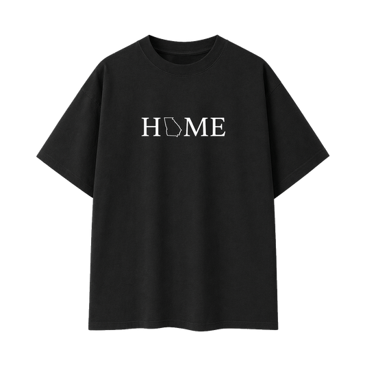 Collection 5 Georgia Essential Cotton T-Shirt - Black front