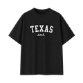 Collection 9 Texas Essential Cotton T-Shirt - Black front