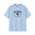 Collection 8 Nevada Essential Cotton T-Shirt - Light Blue front