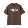 Collection 9 Idaho Essential Cotton T-Shirt - Coffee front