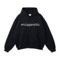Collection 3 Missouri Oversize Fleeced Hoodie - Black front