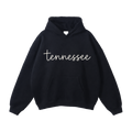 Collection 3 Tennessee Oversize Fleeced Hoodie - Black front