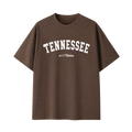 Collection 9 Tennessee Essential Cotton T-Shirt - Coffee front