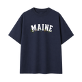 Collection 10 Maine Essential Cotton T-Shirt - Navy Blue front