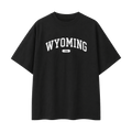 Collection 4 Wyoming Essential Cotton T-Shirt - Black front