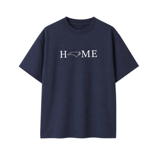 Collection 5 North Carolina Essential Cotton T-Shirt - Navy Blue front