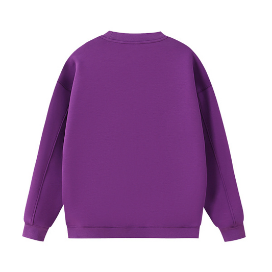 Collection 1 Pennsylvania Essential Heavyweight Crewneck Sweatshirt - Purple behind