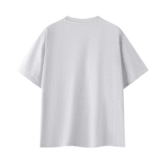 Collection 1 Ohio Essential Cotton T-Shirt - White Gray behind